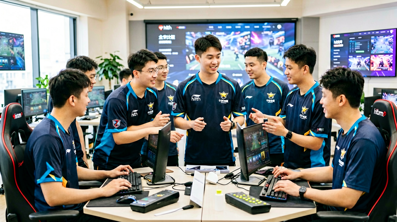 hth华体电竞俱乐部青训战队风采